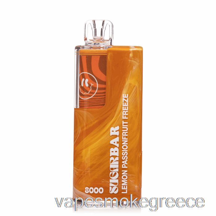 Vape Greece ζαχαρομπαρα Sb8000 Sb8000 λεμονι πασιφρουτ παγωτης μιας χρησης